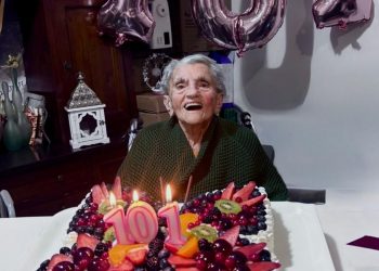Poggio di Otricoli: e sono 101. Grande festa per Ines Bonaiuti