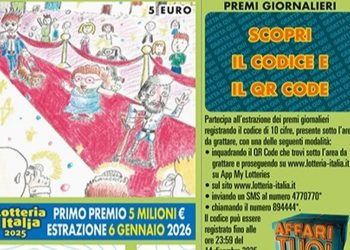 Lotteria Italia 2025: in Umbria quattro biglietti vincenti ‘minori’