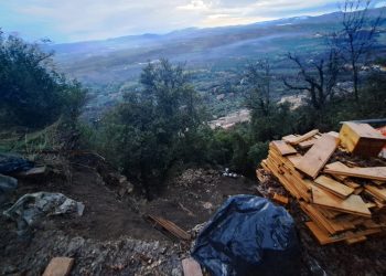 Terni: frana nella zona dell’ex convento di Sant’Onofrio di Cesi e del cantiere Pnrr
