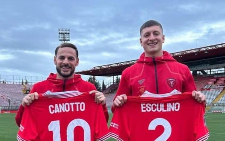 Luigi Canotto e Iván Esculino (foto AC Perugia Calcio)
