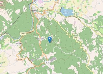 Narni: tre scosse lievi in 24 ore. Il sindaco: «Monitoriamo. Nessuna criticità»