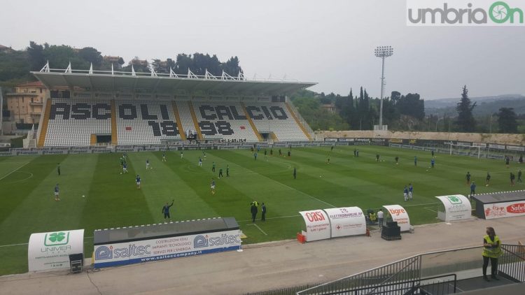 Lo stadio 'Del Duca' di Ascoli