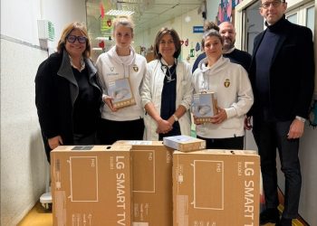 La Ternana women al fianco dei piccoli pazienti: donazione all’ospedale Santa Maria