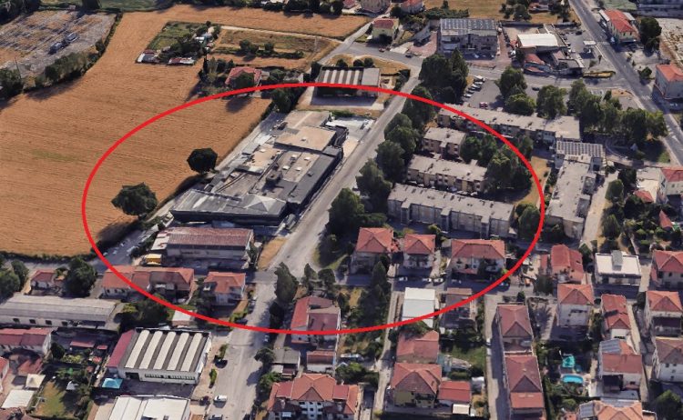 L'area interessata (screen Maps)