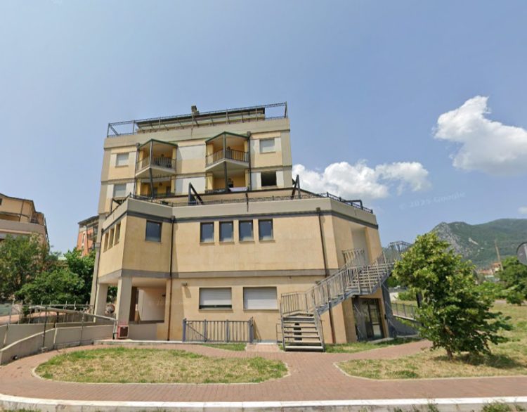 L'edificio che ospiterà il centro