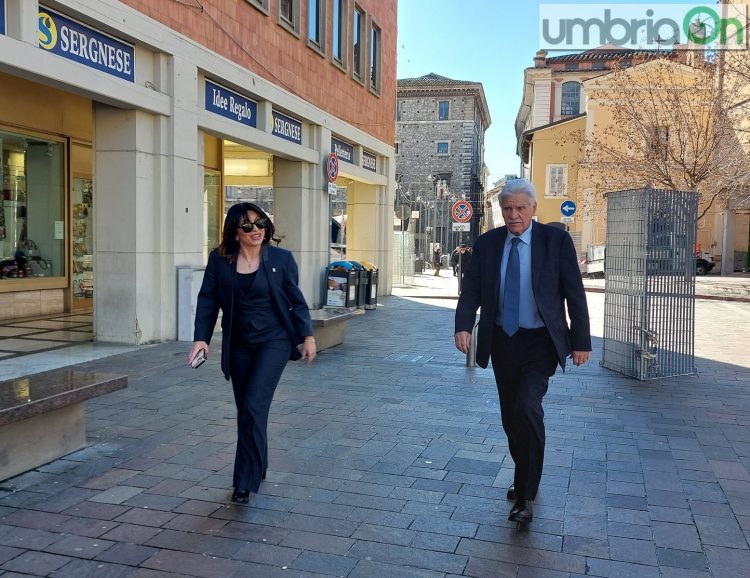 Stefania Proietti e Nicodemo Oliverio