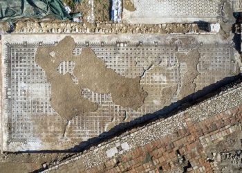 Terni, Carsulae: scoperti nuovi pavimenti musivi