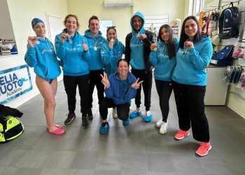 Nuoto master: sette su sette a podio per l’Aquasport Terni