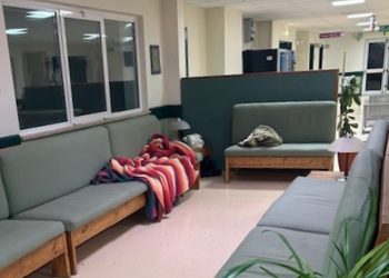 Bivacchi abusivi all’ospedale di Perugia: allontanate 15 persone
