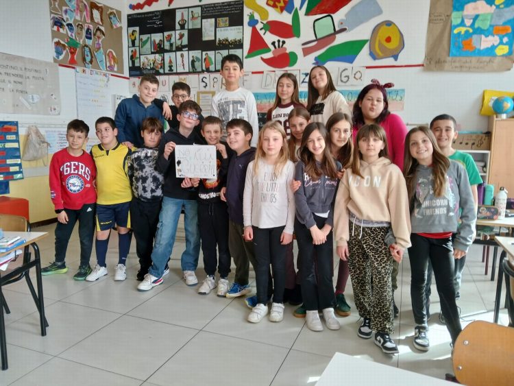 La pluriclasse 4° e 5° della primaria di Giove