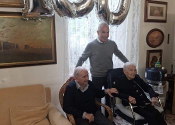Terni, festa in casa Gasparini: il dottor Arnolfo compie 100 anni