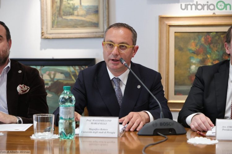 Il rettore Massimiliano Marianelli