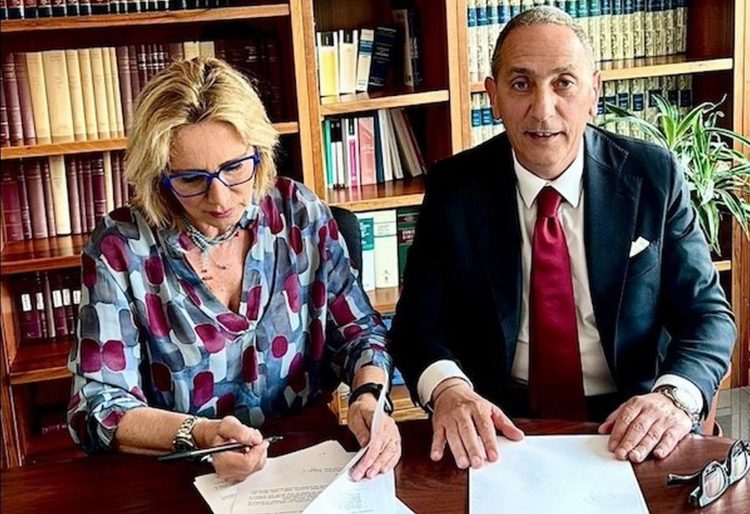 Emilia Fargnoli e Michele Abenante