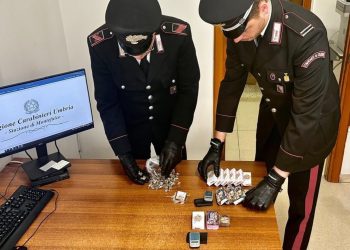 Montefalco: un chilo e mezzo di hashish in casa. Arrestato 55enne