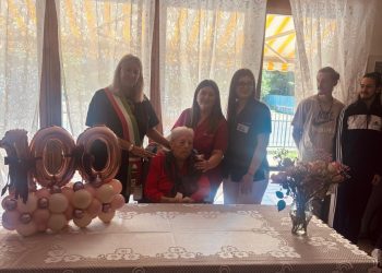 Terni, festa per la centenaria Italia a Valle Serena