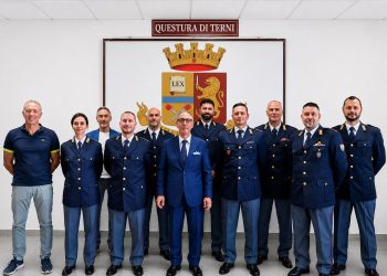 Questura Terni: consegnati i riconoscimenti a chi si è distinto in servizio