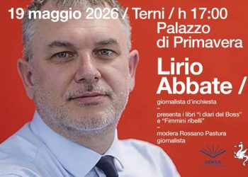 Terni, ‘Memoria e impegno contro tutte le mafie’ con Lirio Abbate e Giovanni Impastato