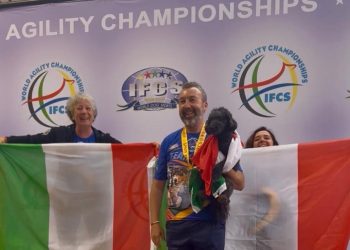 Una barboncina ‘ternana’ sul podio al campionato world agility di Valencia