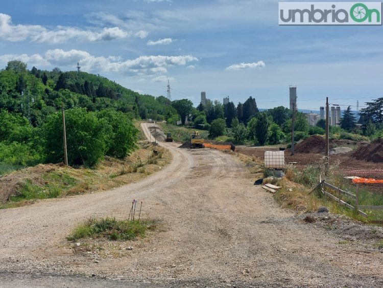 La bretella ad inizio maggio 2026