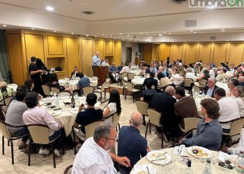 Terni: a cena con il sindaco Bandecchi – Foto e video