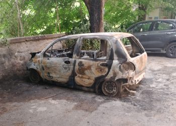 Marmore: auto in fiamme all’alba. Danni e paura