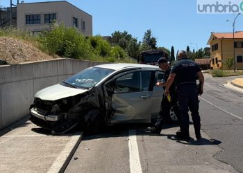 Scontro sulla Amelia-Giove: tre persone in ospedale
