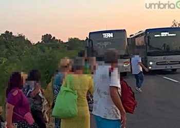 Linea Terni-Tarquinia-Montalto: bus interessato da principio d’incendio al ritorno dal mare