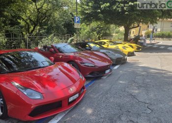 Supercar da tutto il mondo alle Marmore: la Cascata protagonista di The Run To Palio – Fotogallery