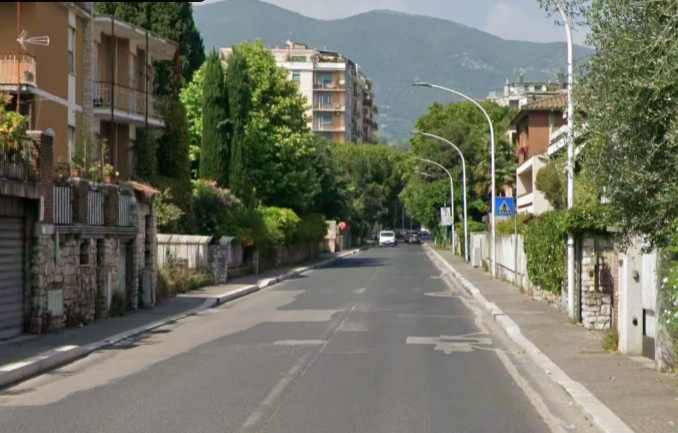 Via Carducci (screen Maps)