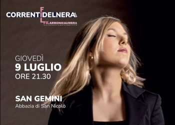 San Gemini: Clarissa Bevilacqua in concerto all’Abbazia di San Nicolò per Correnti del Nera