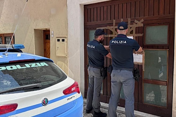 Il sequestro dell'abitazione