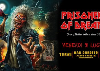 I Prisoners of Dreams tornano a Terni: serata dedicata agli Iron Maiden al parco Cardeto